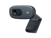Logitech C270 HD USB Webcam Refresh - Black