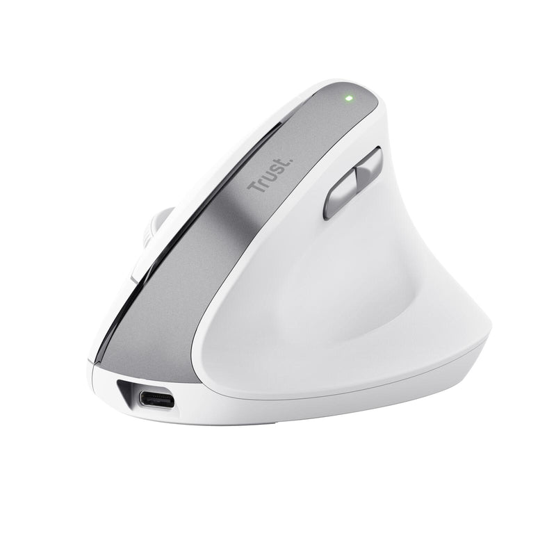 Trust Bayo II Ergonomische kabellose Maus - Weiß