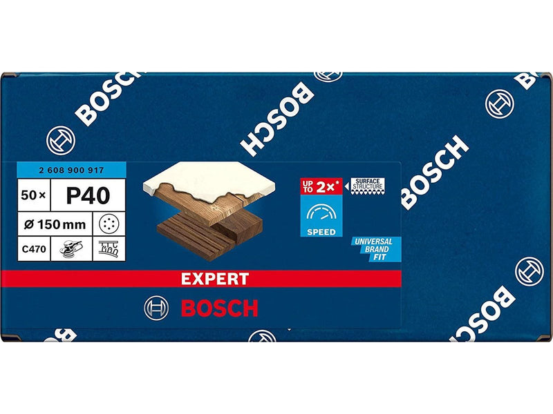 Bosch Expert Sandpaper C470 150mm K40