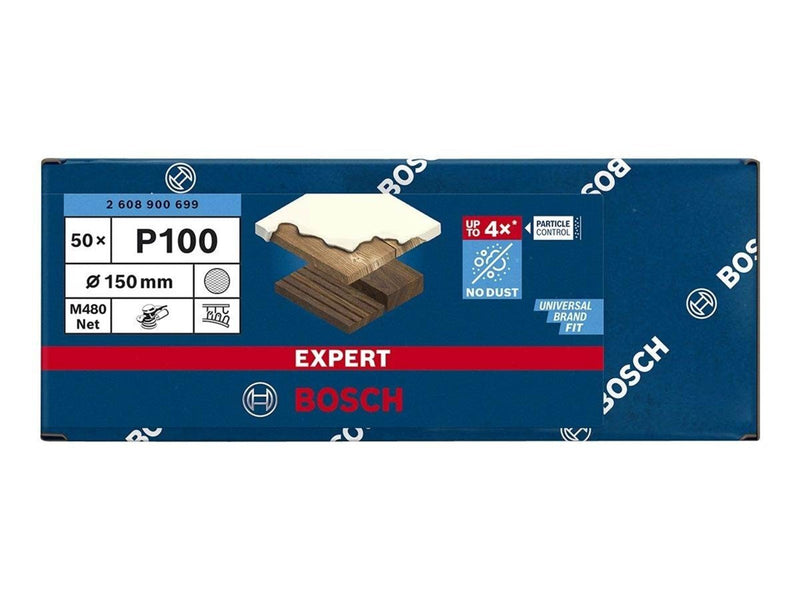 Bosch SLIBEBLAD EXC 150MM NET K100 50 STK