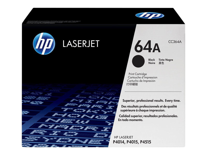 HP 64A / CC364A Black Toner - Tonerpatrone Schwarz