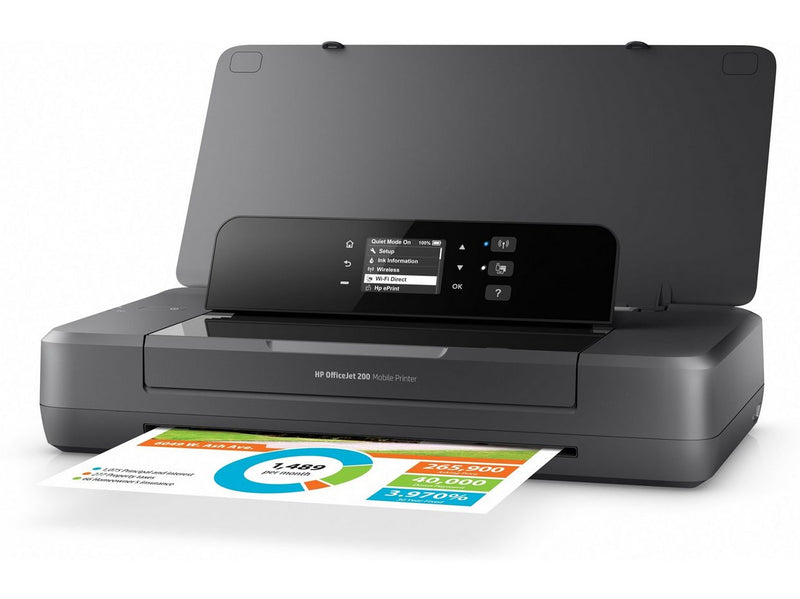 HP Officejet 200 Mobile - Color Inkjet - A4 - Wi-Fi - Farbe - Tinte