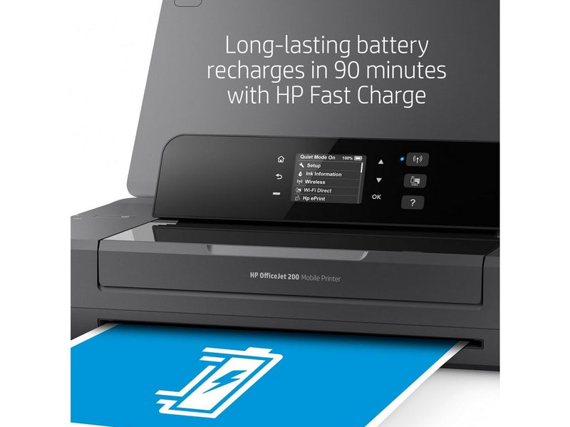 HP Officejet 200 Mobile - Color Inkjet - A4 - Wi-Fi - Farbe - Tinte