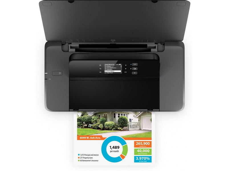 HP Officejet 200 Mobile - Color Inkjet - A4 - Wi-Fi - Farbe - Tinte