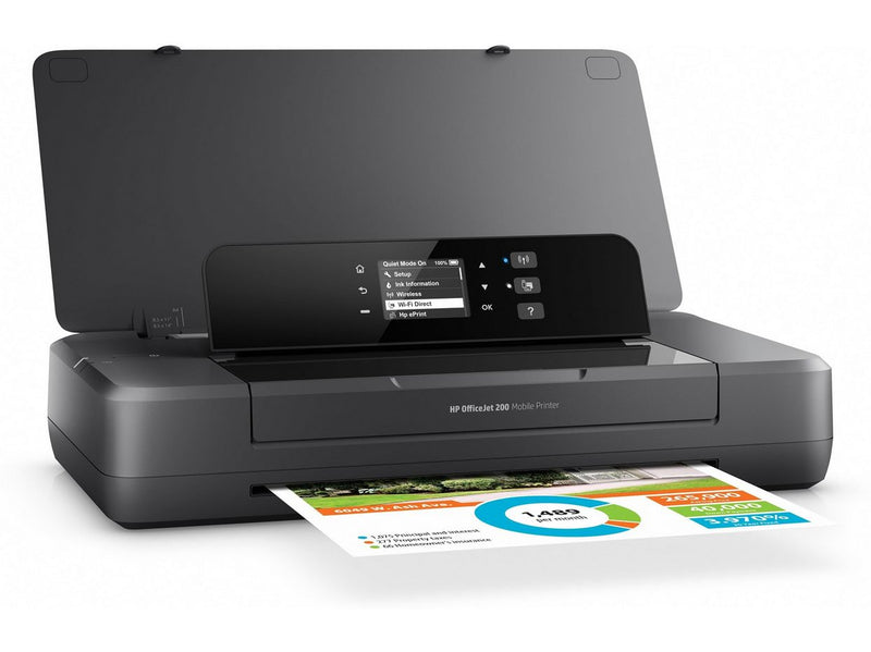 HP Officejet 200 Mobile - Color Inkjet - A4 - Wi-Fi - Farbe - Tinte