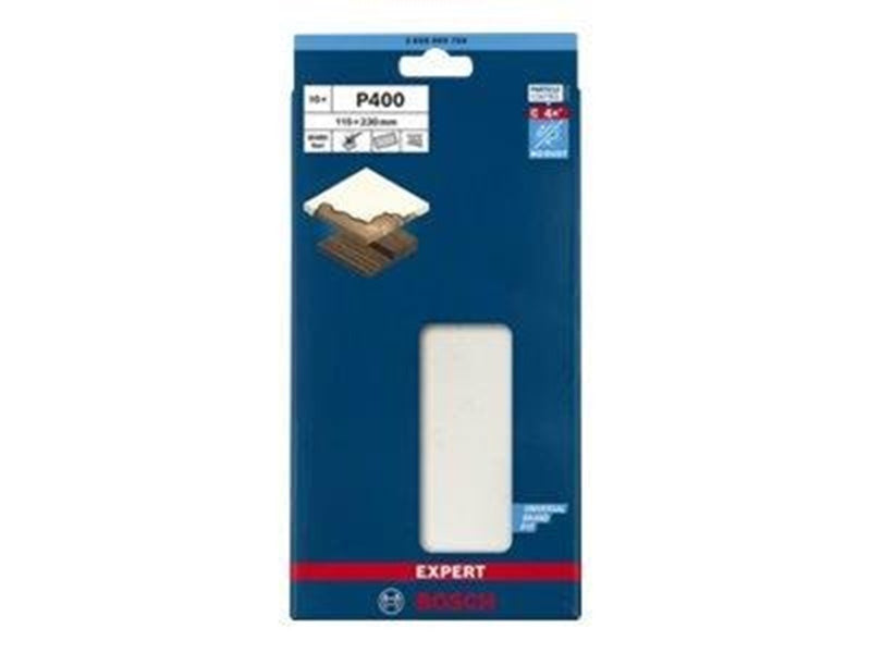 Bosch SLIBEBLAD PLAN 115X230MM NET K400 10 STK