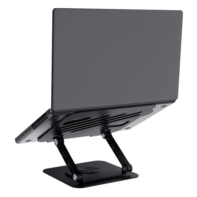 Trust Zeff Höhenverstellbarer Laptop-Schreibtischständer aus Metall - Schwarz