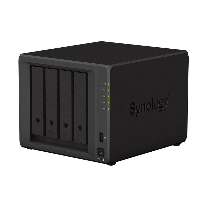 Synology DiskStation DS923+ 4 Einschübe NAS-Server Leergehäuse + 2x Seagate Ironwolf SATA 3.5' HDD 8TB Festplatte