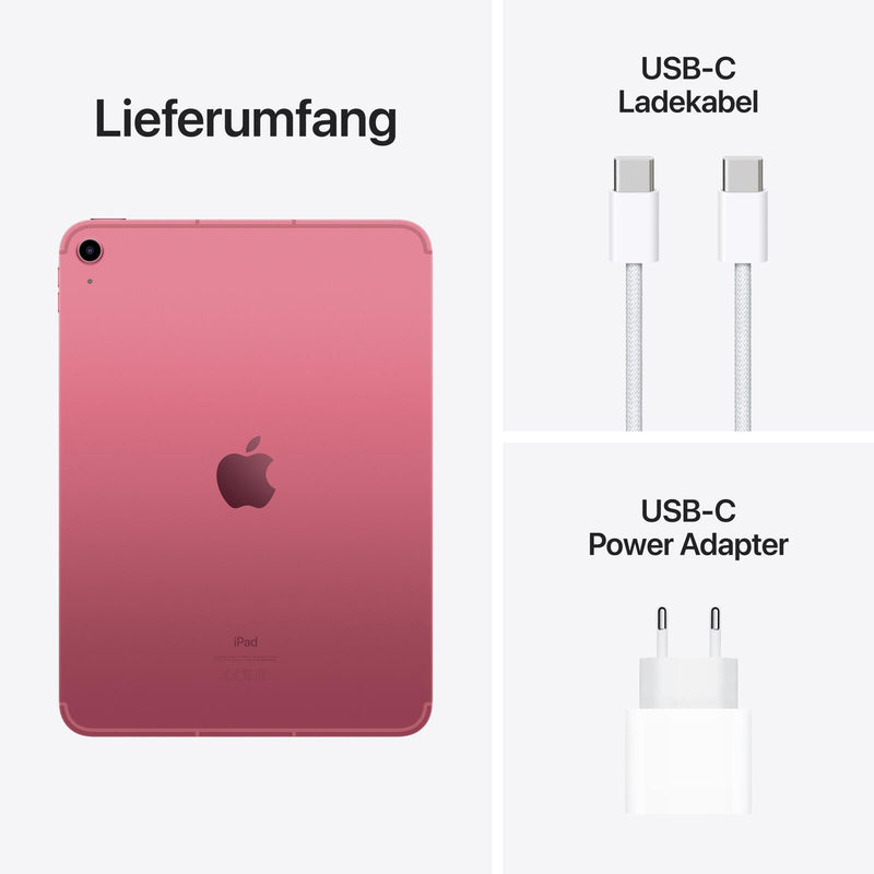 B-WARE Apple iPad 10. Generation + Cellular 27,69cm (10,9') 256GB pink