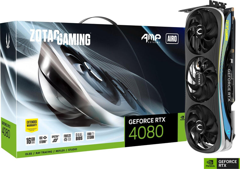 ZOTAC GAMING GeForce RTX 4080 AMP Extreme AIRO