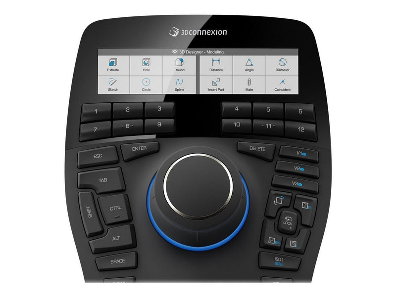 3Dconnexion SpaceMouse Enterprise - 3D Mouse (Schwarz)