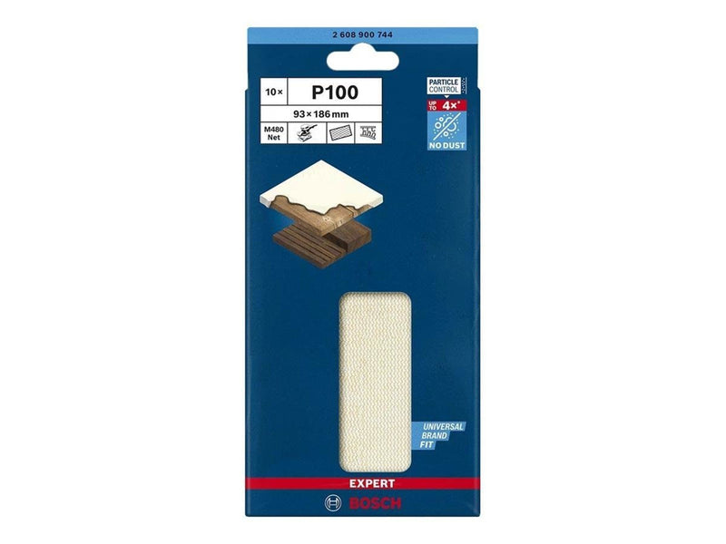 Bosch SLIBEBLAD PLAN 93X186MM NET K100 10 STK