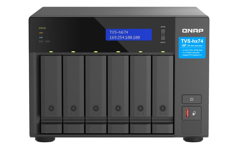 QNAP NAS TVS-h674-i5-32G 6-Bay