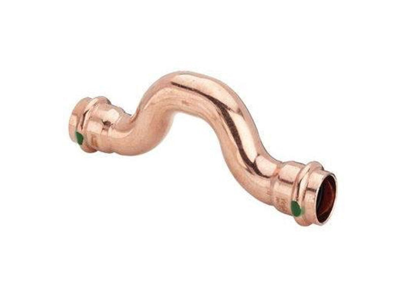 Viega Profipress overbending 15 Copper/bright 352134