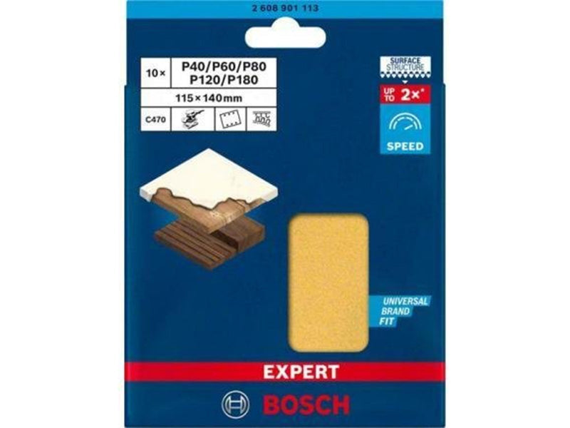 Bosch Expert C470 115 x 140mm 6H