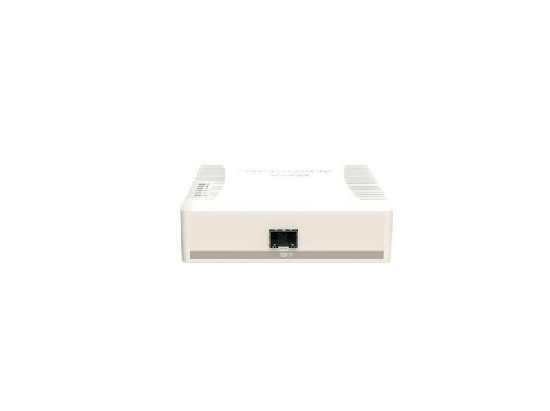 MikroTik RouterBOARD RB260GSP 5x Gigabit PoE out Ethernet Smart Switch SFP cage plastic case SwOS