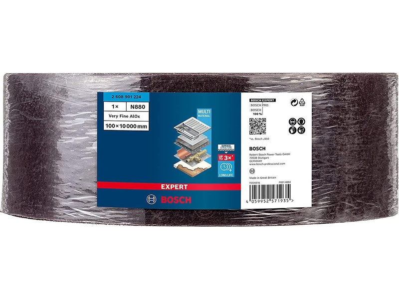 Bosch SLIBEFLEECE AIOX 10MX100MM RÃ˜D XFIN