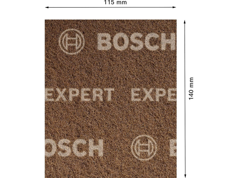 Bosch SLIBEFLEECE AIOX 115X140MM BRUN GROV