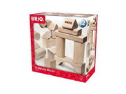 Brio 30113 50 Natural Building Blocks