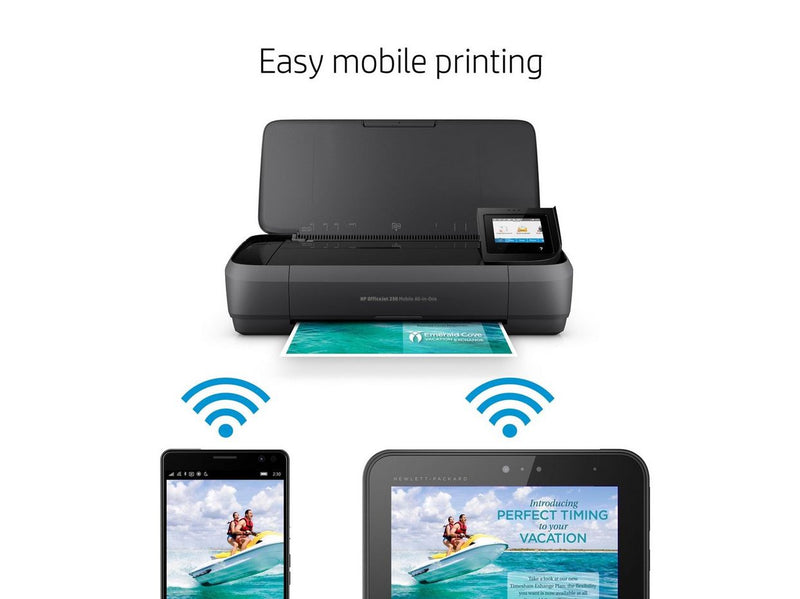 HP Officejet 250 Mobile All-in-One - Color Inkjet - Wi-Fi Multifunktion - Farbe - Tinte