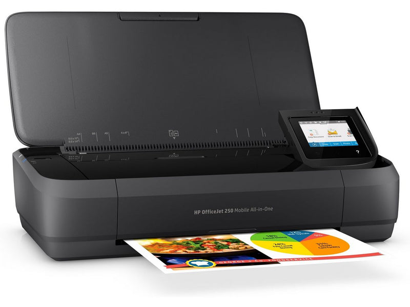 HP Officejet 250 Mobile All-in-One - Color Inkjet - Wi-Fi Multifunktion - Farbe - Tinte