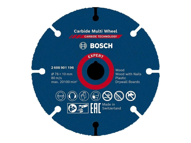Bosch SKÃ†RESKIVE MULTIWHEEL 76X10MM HM