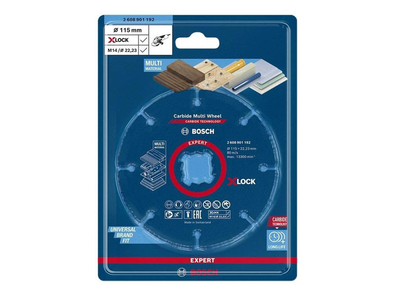 Bosch SKÃ†RESKIVE XL MULTIWHEEL 115MM HM