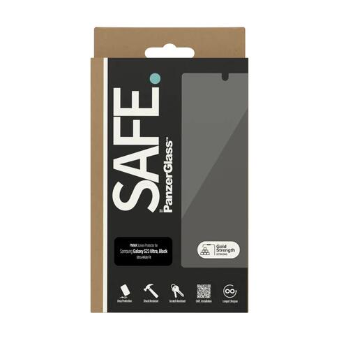 SAFE. by PanzerGlass Ultra-Wide Fit Displyaschutz für Samsung Galaxy S23 Ultra