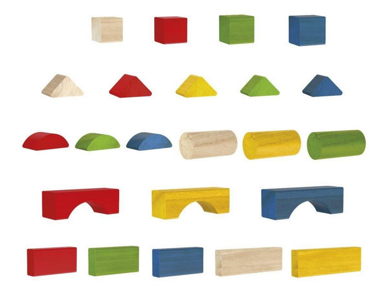 Brio 25 Coloured Blocks