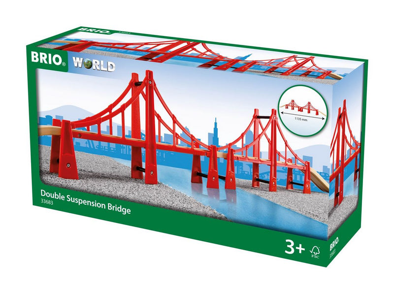 Brio Double Suspension Bridge