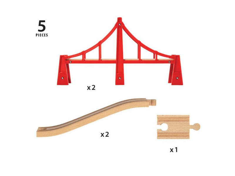 Brio Double Suspension Bridge
