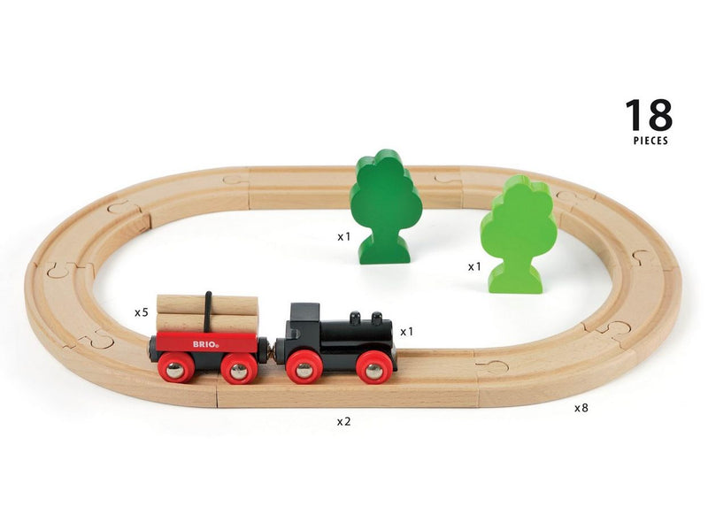 Brio Little Forest Train Set