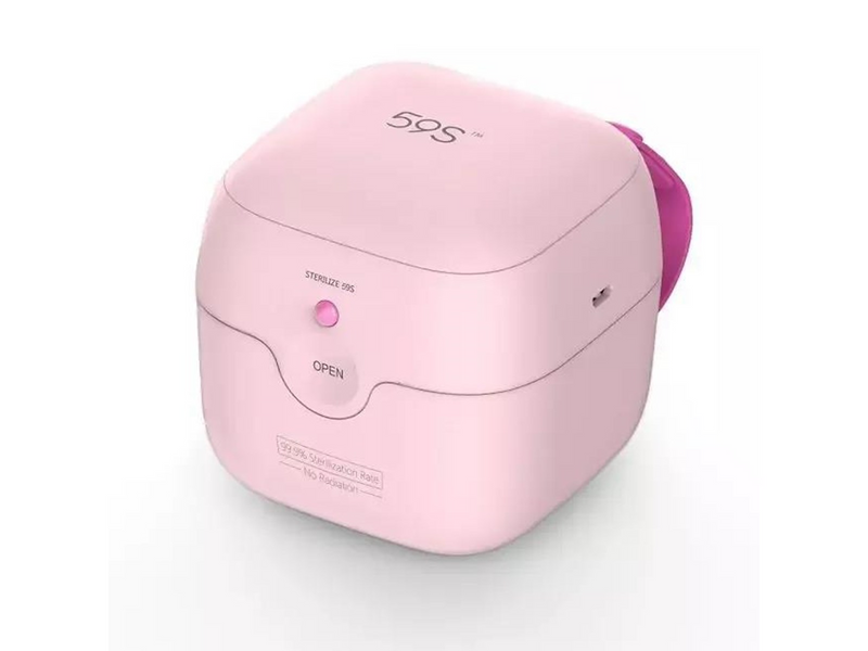 59S UVC LED STERILIZING BOX MINI S6 PINK
