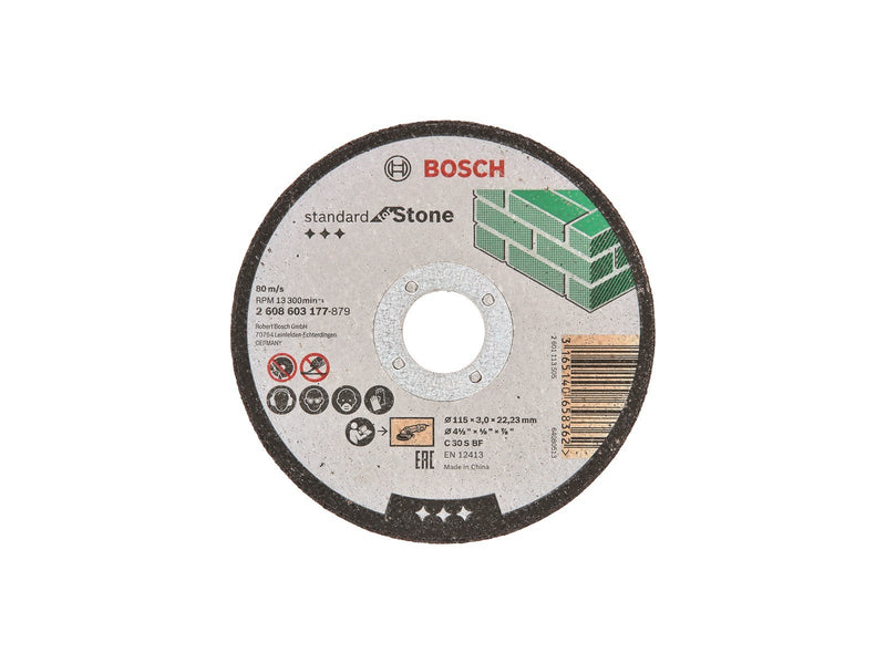 Bosch SKÃ†RESKIVE STEN 115X3MM LIGE LPP