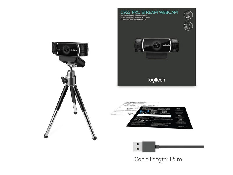 Logitech C922 HD Pro Stream Webcam