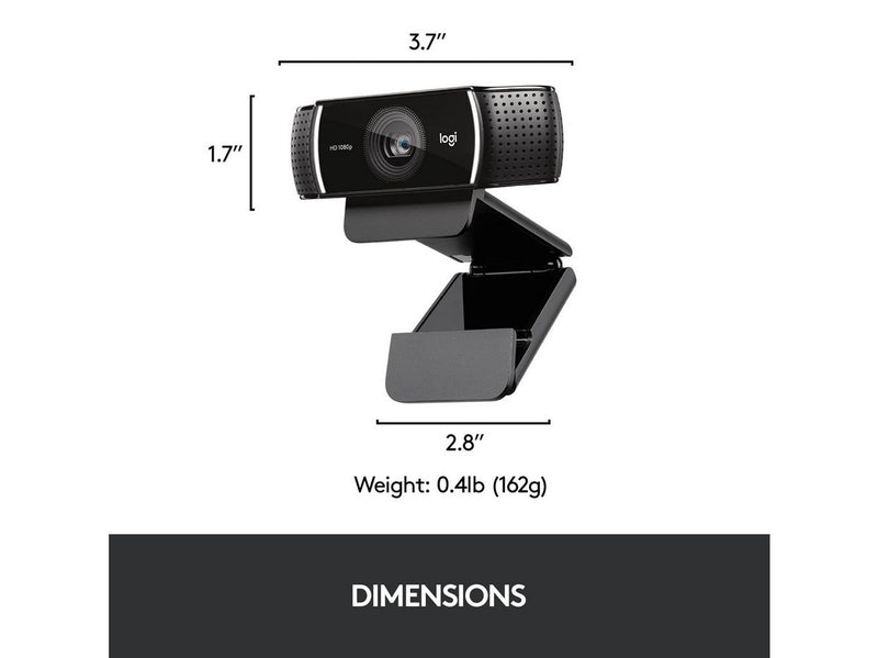 Logitech C922 HD Pro Stream Webcam