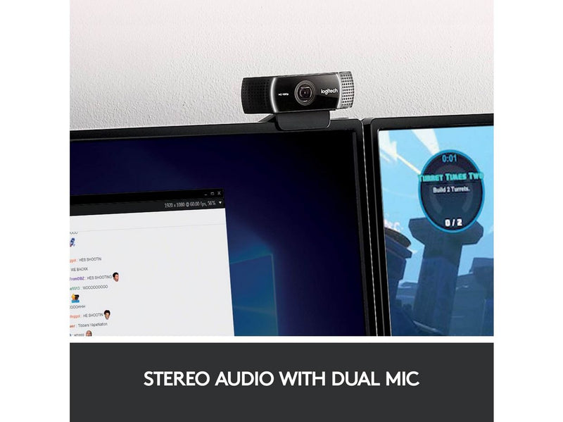 Logitech C922 HD Pro Stream Webcam