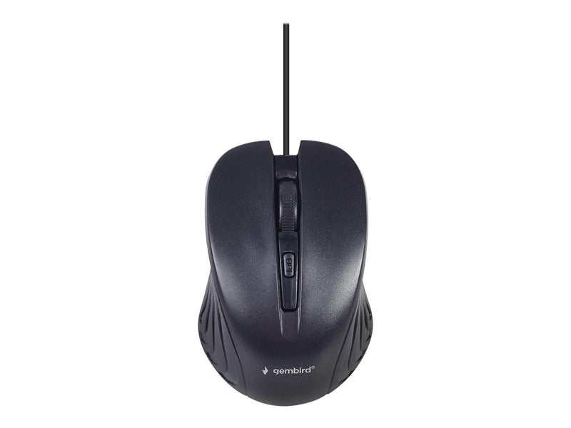 Gembird KBS-UM-04 - keyboard and mouse set - US - black - Tastatur & Maus Set - Englisch - US - Schwarz