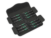 Wera Kraftform Micro-Set/12 SB 1 Elektroniker-Schraubendrehersatz, 12-teilig