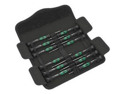 Wera Kraftform Micro-Set/12 SB 1 Elektroniker-Schraubendrehersatz, 12-teilig