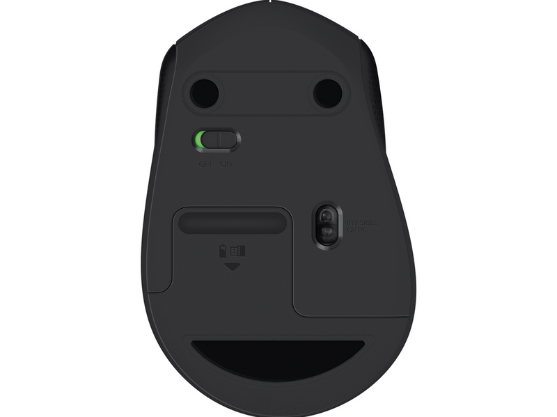 Logitech B330 Silent Plus - Maus (Schwarz)