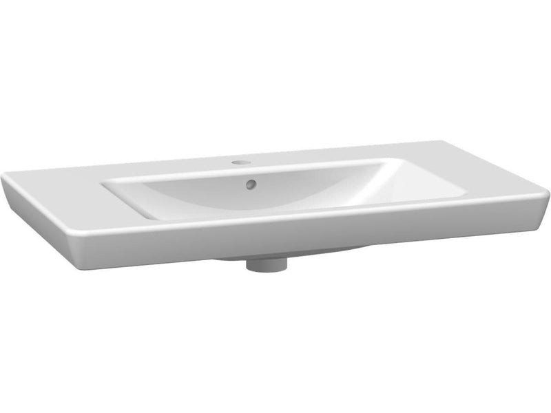 Dansani Washbasin lotto 85*48 cm porcelain white