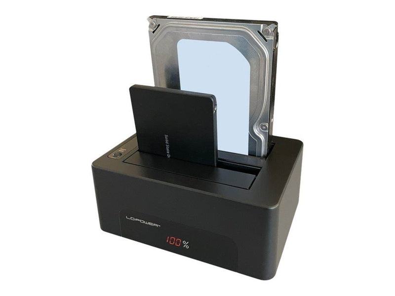 LC Power LC-DOCK-U3-V HDD Docking mit Kopierfunkti