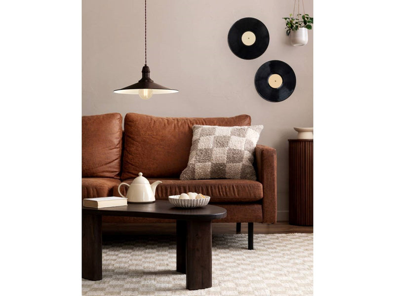 EGLO STOCKBURY Hängeleuchte, antik-braun, beige