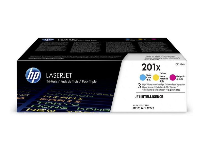 HP 201X / CF253XM 3-Pack High Capacity