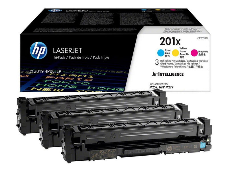 HP 201X / CF253XM 3-Pack High Capacity