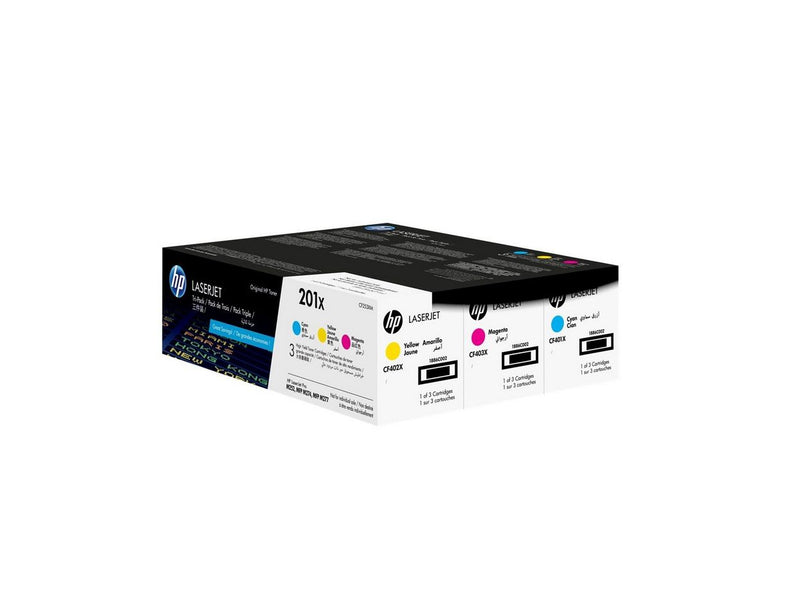 HP 201X / CF253XM 3-Pack High Capacity