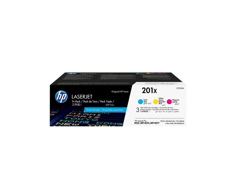 HP 201X / CF253XM 3-Pack High Capacity