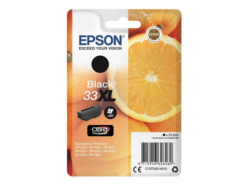 Epson 33XL - Original Black Ink