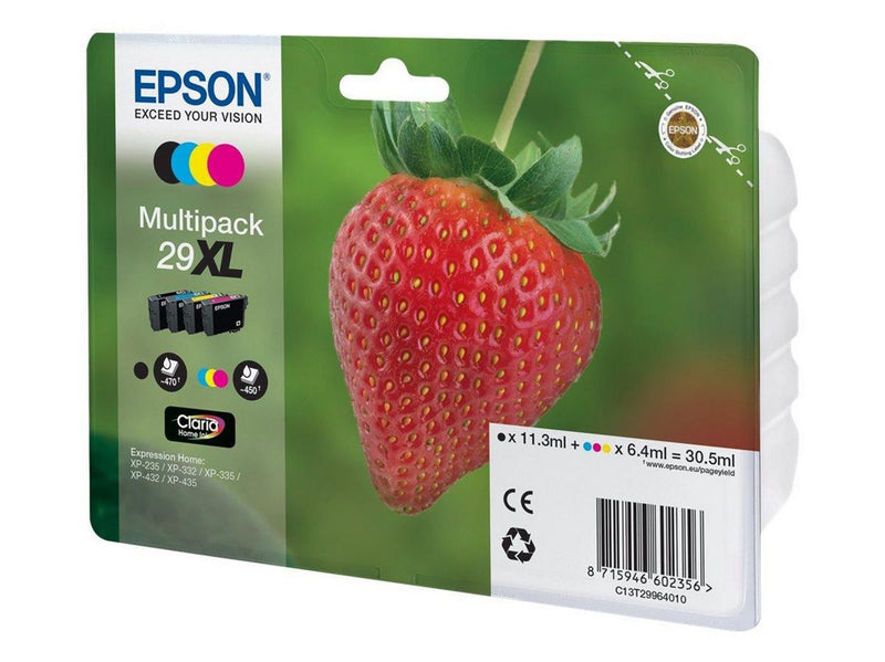Epson 29XL 4-Pack (Black Yellow Cyan Magenta)